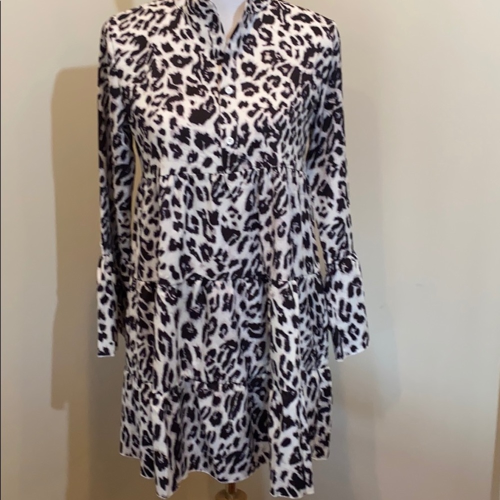 Leopard print dress